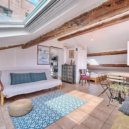 公寓 Upstays Sea View 25m2 Suquet 戛纳